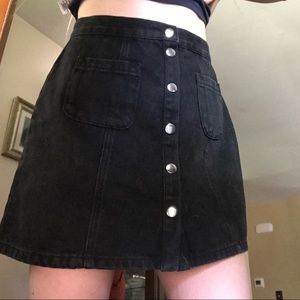 URBAN OUTFITTERS BDG Black Skirt